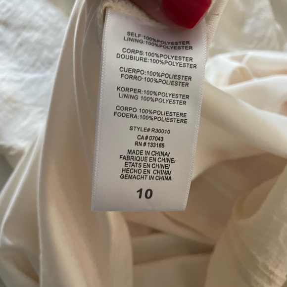 Anthropologie Eri and Ali Long cream colored skirt. - Picture 2 of 3